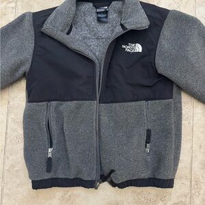 The North Face Youth Charcoal and Ebony Fleece Jacket